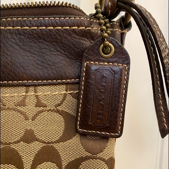 COACH Signature Duffle Bag - Picture 2 of 8